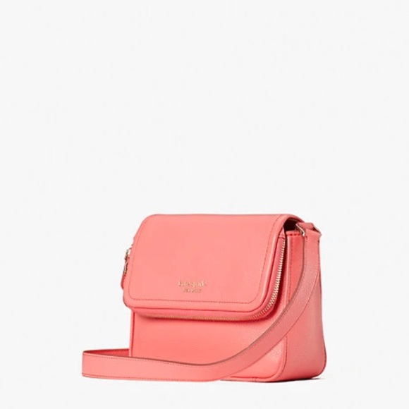 Kate Spade Run Around Stripe Large Flap Crossbody - Picture 3 of 5